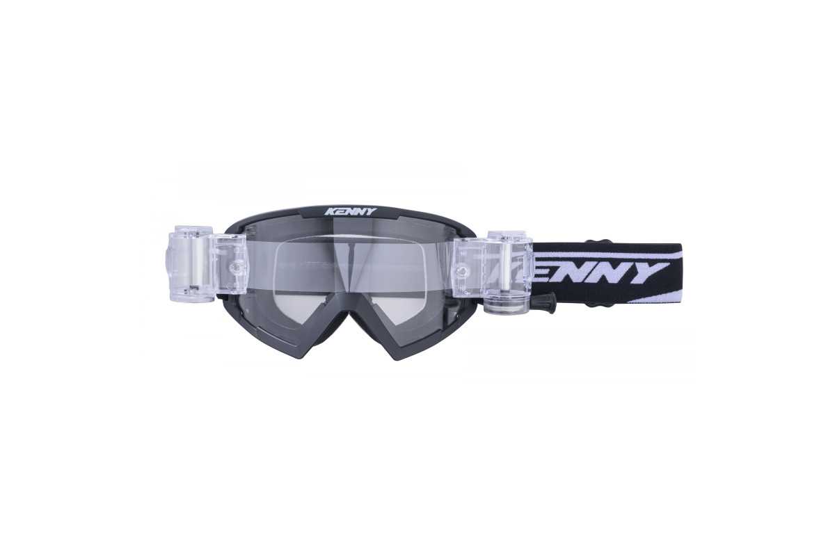 Masque KENNY Track Roll-Off Noir – Vision claire en toutes conditions | Kenny - Achat en ligne