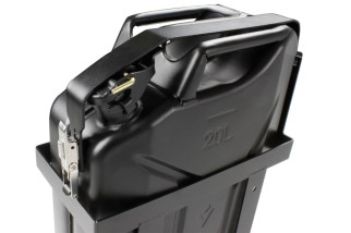 Support jerrycan vertical