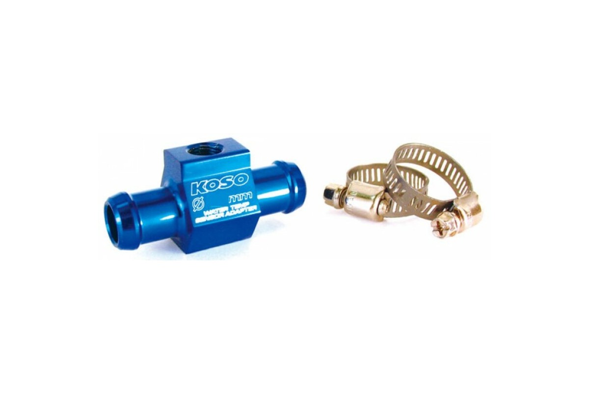 Adaptateur de sonde de température d'eau Koso pour durite Ø16mm