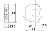 Interrupteur universel DAYTONA bascule plate