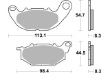 BRAKE PAD CAR/CER