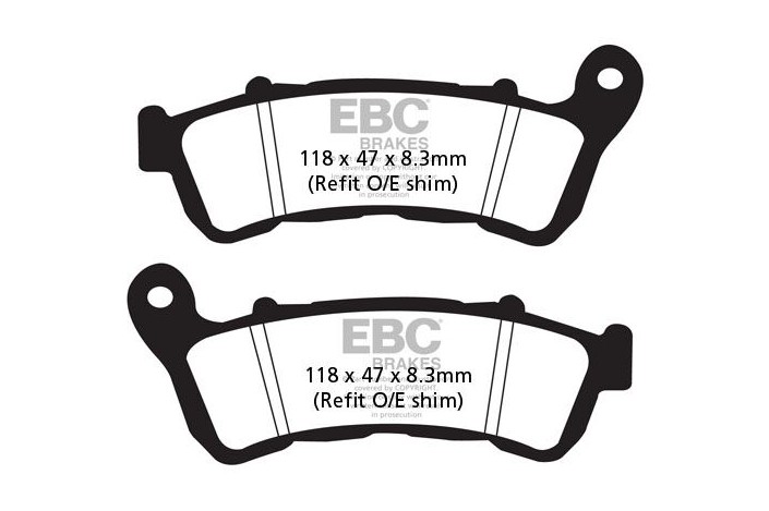 BRAKE PAD EPFA SIN EXT PRO