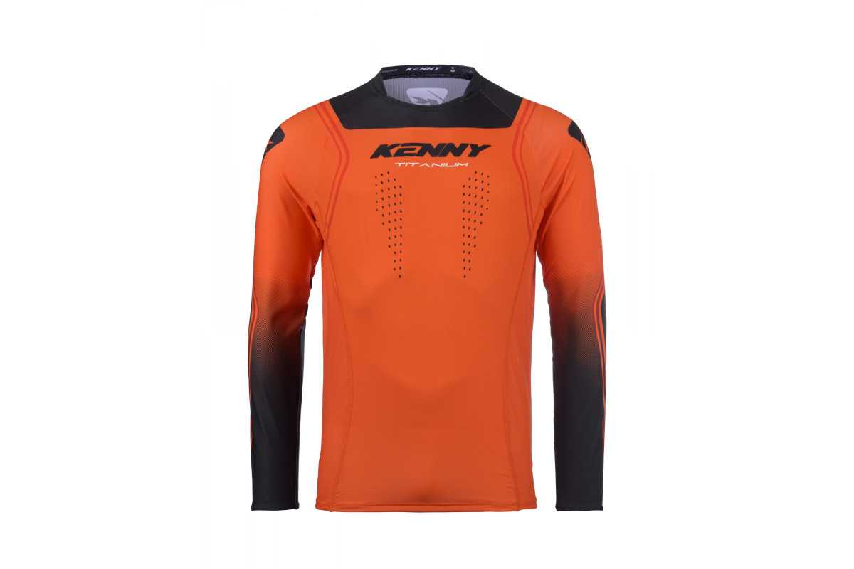 Maillot KENNY TITANIUM ORANGE | Kenny - Achat en ligne