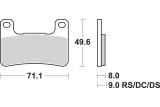 BRAKE PAD CARBON RACE