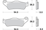 BRAKE PAD SINT/CAR OFF