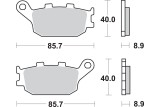 BRAKE PAD SINT REAR