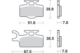 BRAKE PAD SINT/CAR OFF