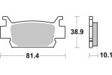 BRAKE PAD SINT/CAR OFF