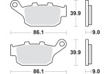 BRAKE PAD SINT REAR