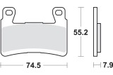 BRAKE PAD SINT FR