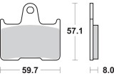 BRAKE PAD SINT REAR