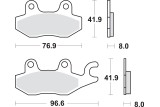 BRAKE PAD SINT SCOOT