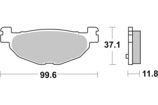 BRAKE PAD SINT SCOOT