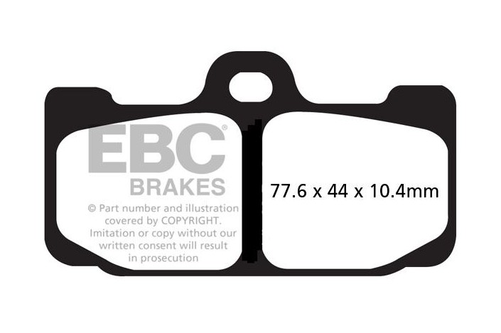 BRAKE PAD EPFA SIN EXT PRO