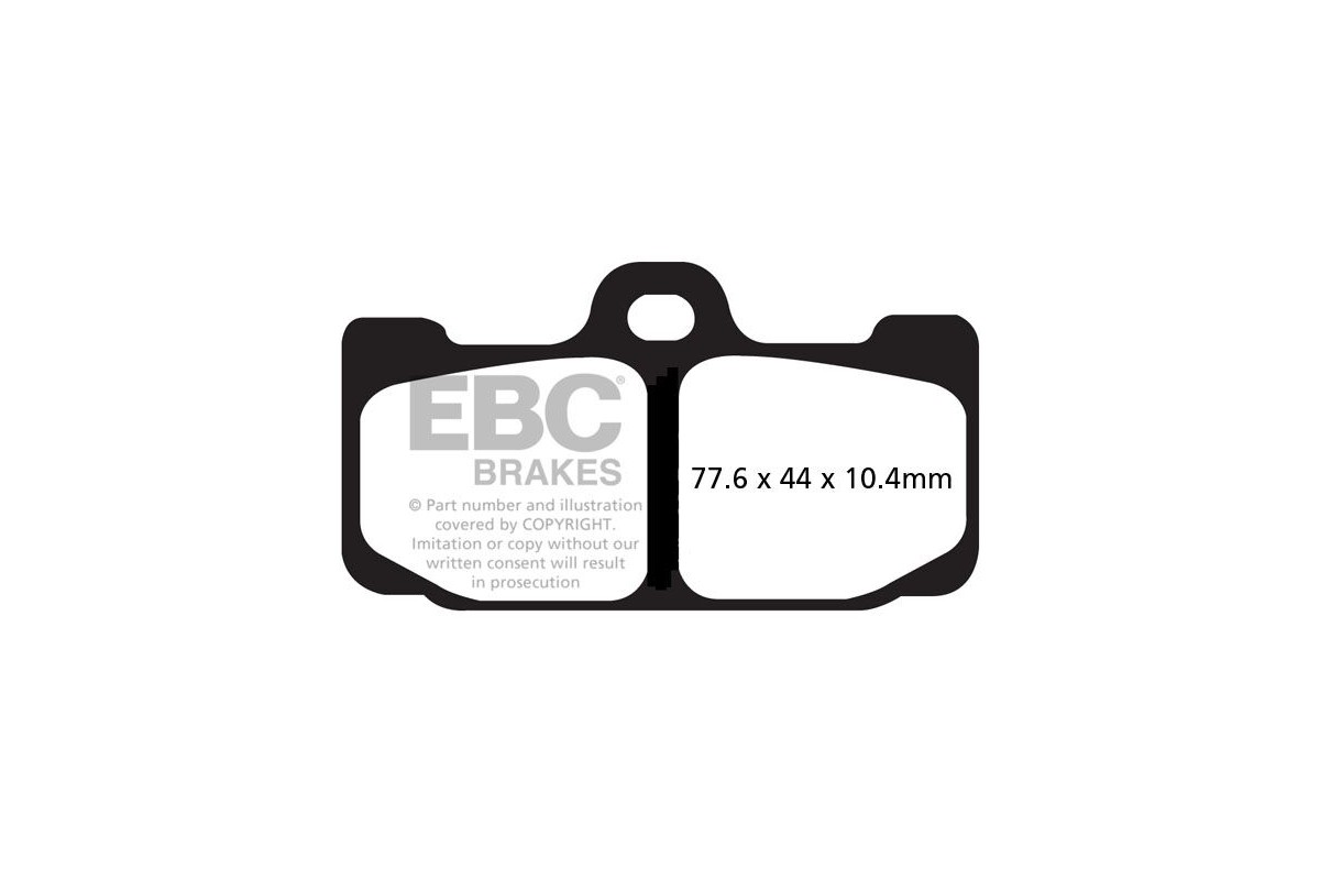 BRAKE PAD EPFA SIN EXT PRO