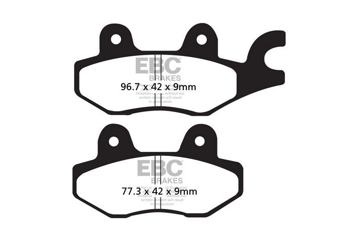 BRAKE PAD GPFA SINTER RACE