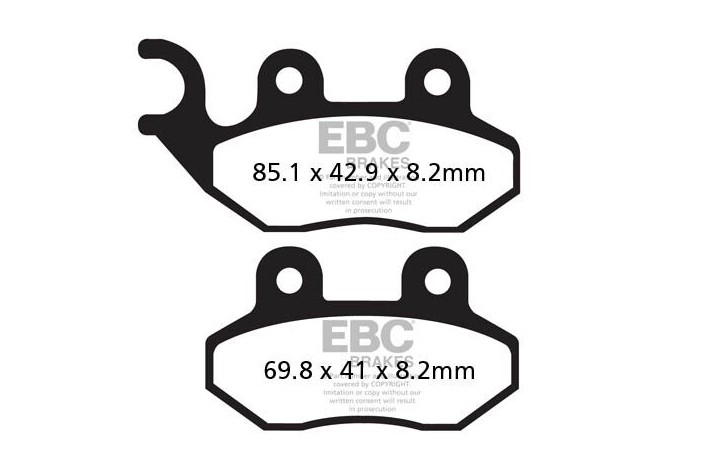 BRAKE PAD HH SINT SCOOTER