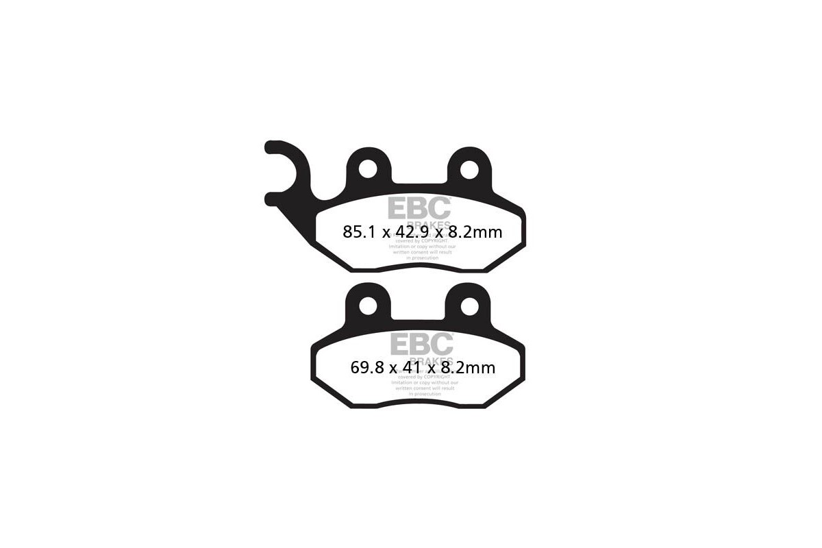 BRAKE PAD HH SINT SCOOTER