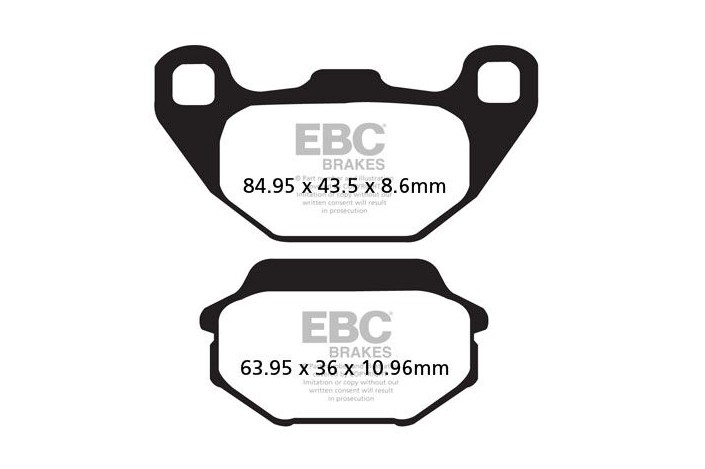 BRAKE PAD HH SINT SCOOTER