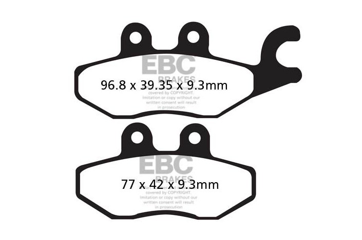 BRAKE PAD HH SINT SCOOTER