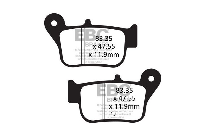 BRAKE PAD HH SINT SCOOTER