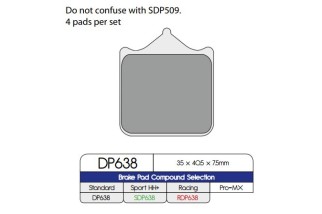 BRAKE PAD SINTERED