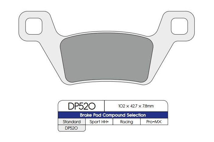 BRAKE PAD SINTERED