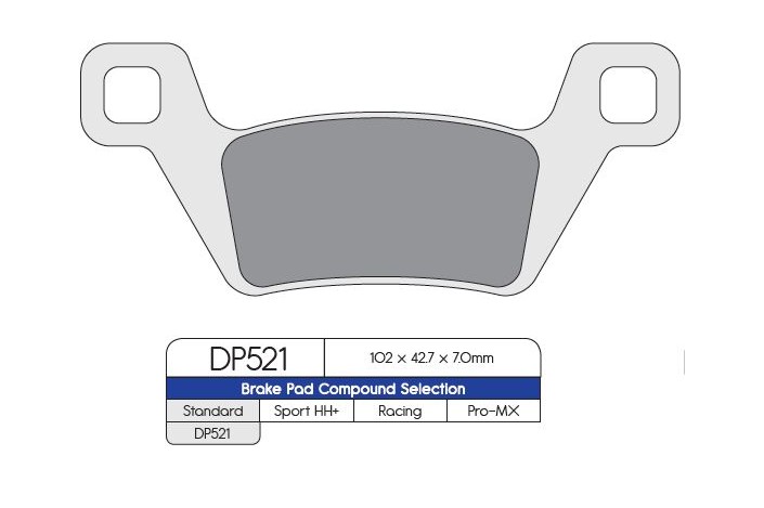 BRAKE PAD SINTERED