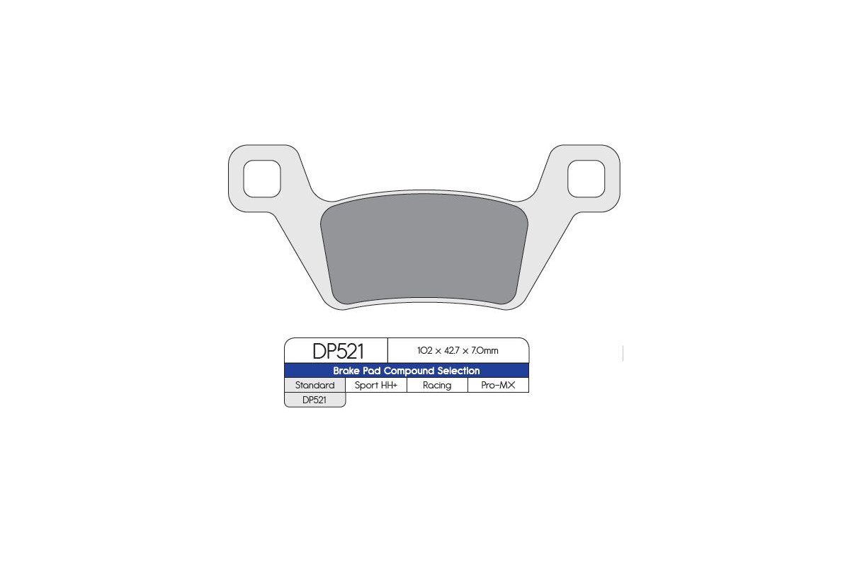 BRAKE PAD SINTERED