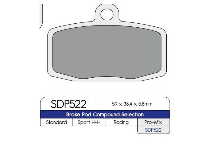 BRAKE PAD SINTER