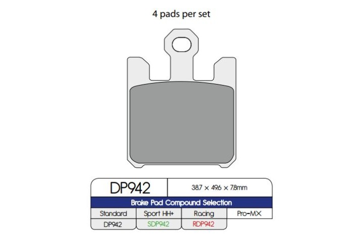 BRAKE PAD SINTER