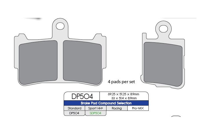 BRAKE PAD SINTER SPORT