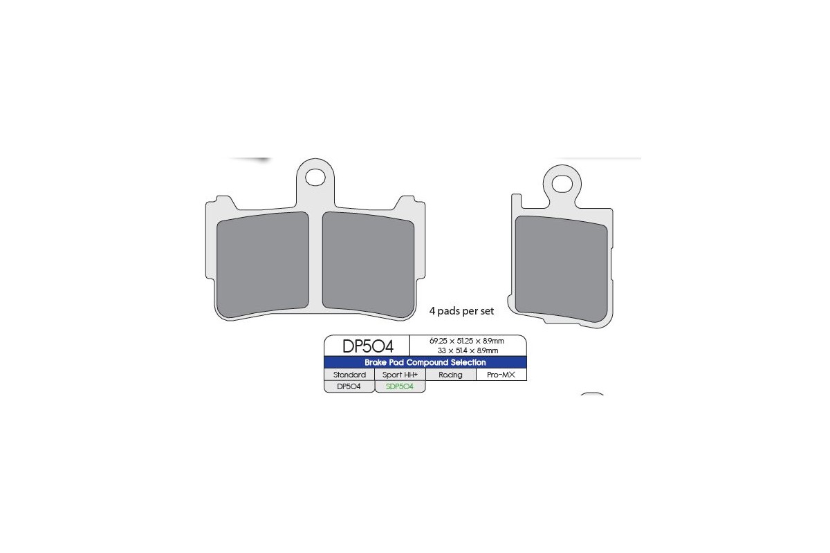 BRAKE PAD SINTER SPORT