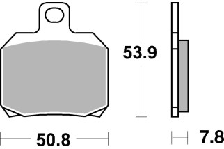 BRAKE PAD SINT SCOOT