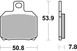 BRAKE PAD SINT SCOOT