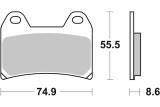 BRAKE PAD SINT RACE