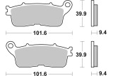 BRAKE PAD SINT REAR