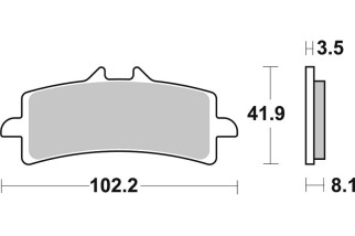 BRAKE PAD SINT RACE