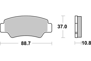 BRAKE PAD SINT FR