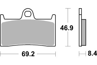 BRAKE PAD SINT RACE