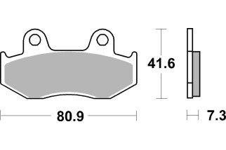 BRAKE PAD SINT SCOOT