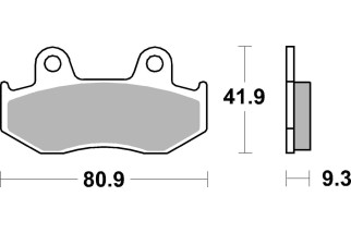 BRAKE PAD SINT SCOOT