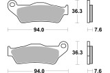 BRAKE PAD SINT SCOOT