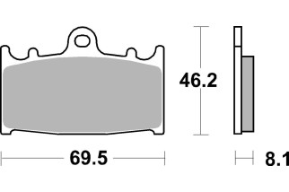 BRAKE PAD SINT RACE