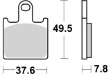 BRAKE PAD SINT ST/RA