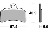 BRAKE PAD SINT OFF RACE