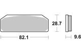 BRAKE PAD SINT RACE