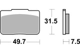 BRAKE PAD SINT REAR