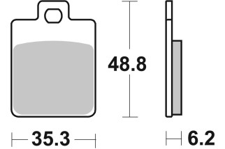 BRAKE PAD SINT SCOOT