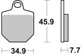 BRAKE PAD SINT ST/RA